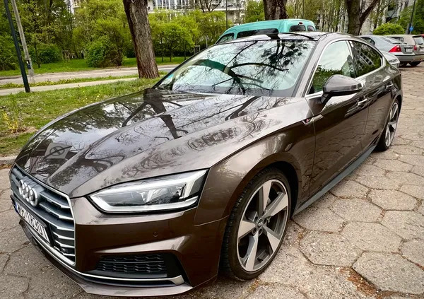 samochody osobowe Audi A5 cena 165000 przebieg: 71275, rok produkcji 2019 z Warszawa